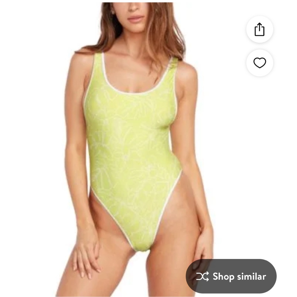 NWT Volcom Stone Tropicoco Reversible One Piece